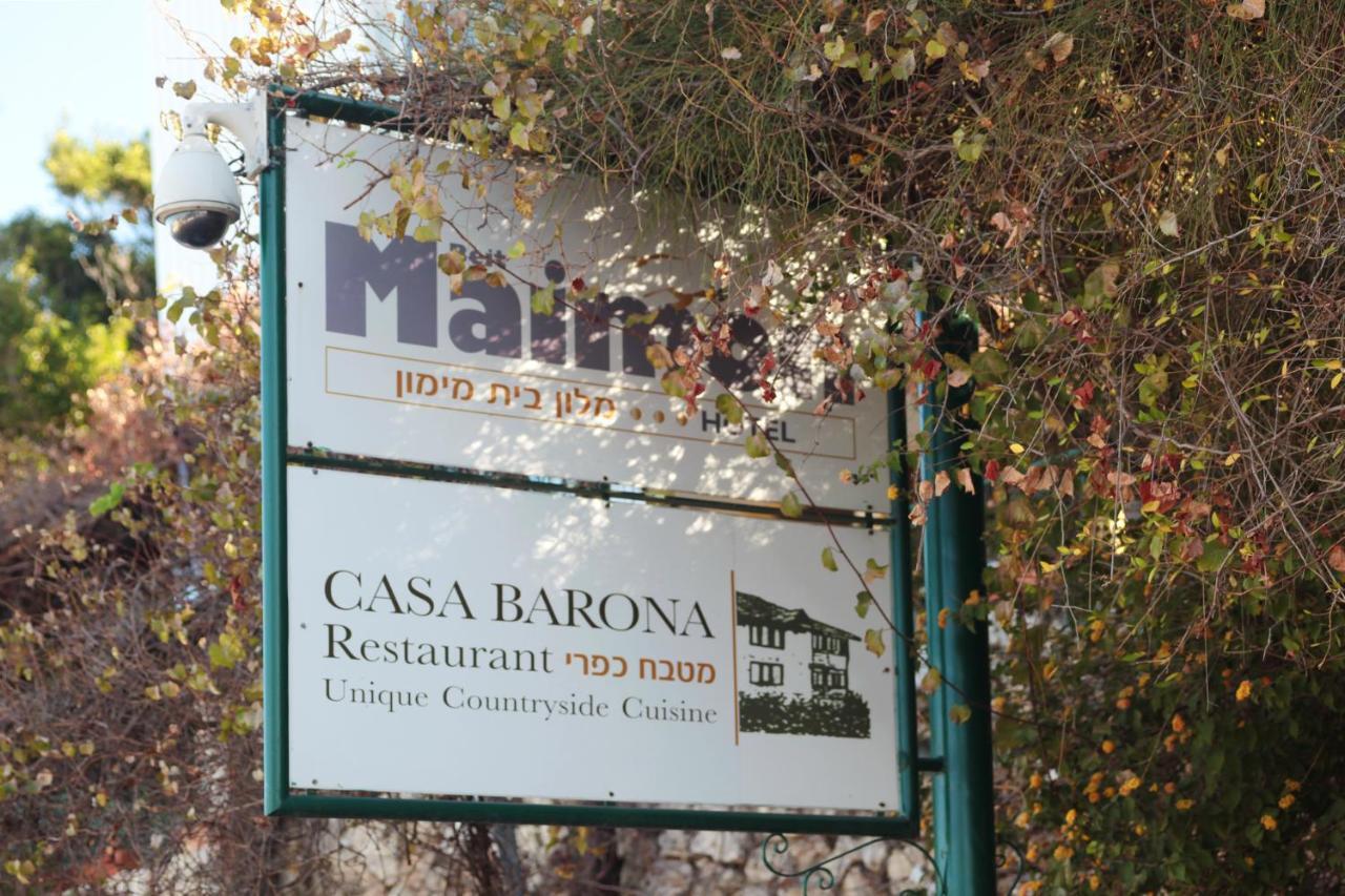 Hotel Beit Maimon Зіхрон-Яаков Екстер'єр фото